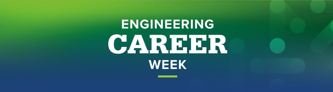 Engineering Career Week banner